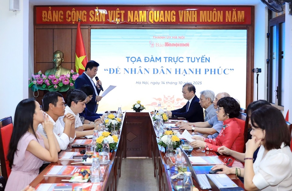 Toạ đàm Để nhân dân Hạnh phúc, một trong 6 chủ đề thiết thực mà báo tổ chức rất thiết thực và lan toả