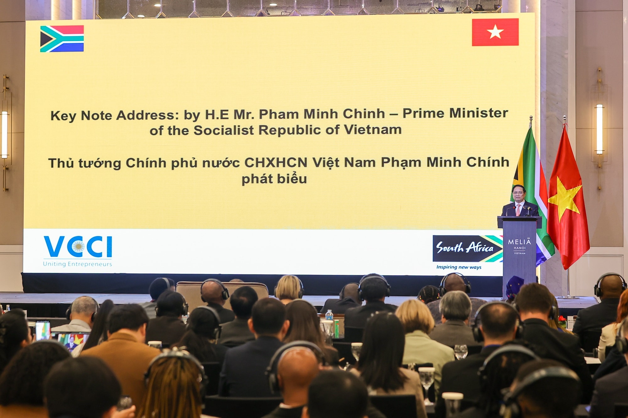 Thủ tướng Phạm Minh Chính và Tổng thống Nam Phi kêu gọi doanh nghiệp 2 nước đẩy mạnh kết nối, đầu tư- Ảnh 3.