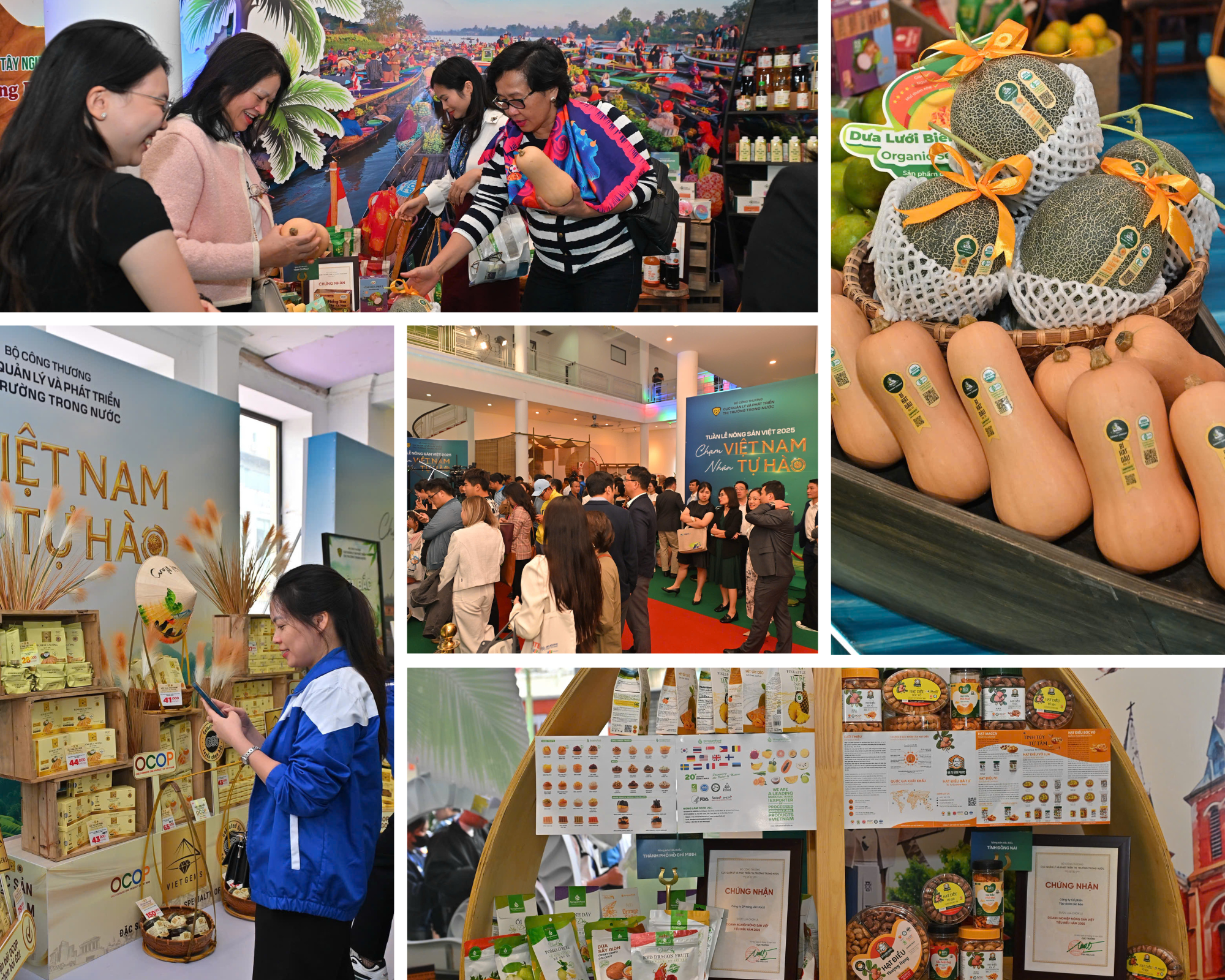 Brown and White Rustic Baby Portrait Photo Collage