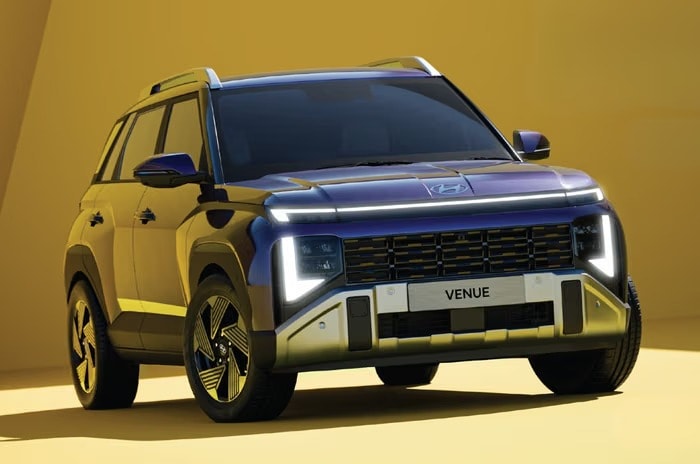 Ngoại thất Hyundai Venue 2026 hoàn toàn lột xác giống Santa Fe - Ảnh: Hyundai