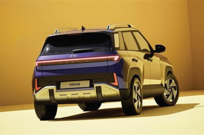 Đuôi xe có nhiều nét giống Palisade - Ảnh: Hyundai