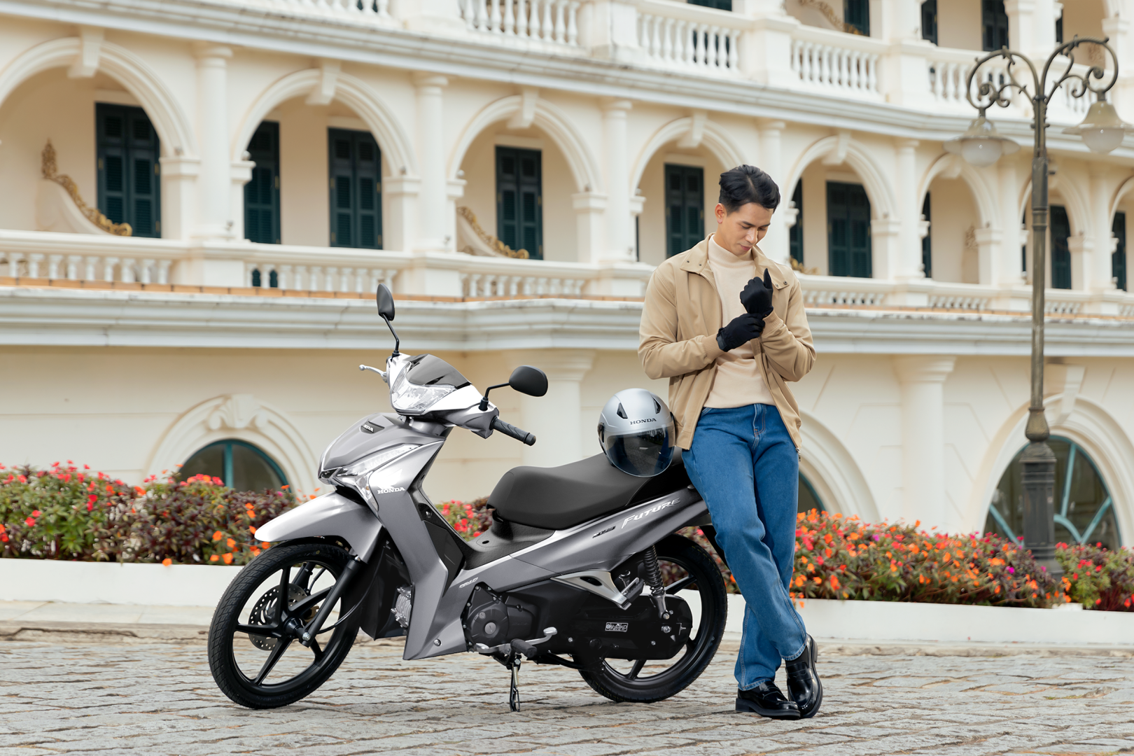 Phiên bản mới Honda Future 125 FI 2026 chủ yếu tinh chỉnh thiết kế ở một số chi tiết, bên cạnh phối màu mới - Ảnh: HVN