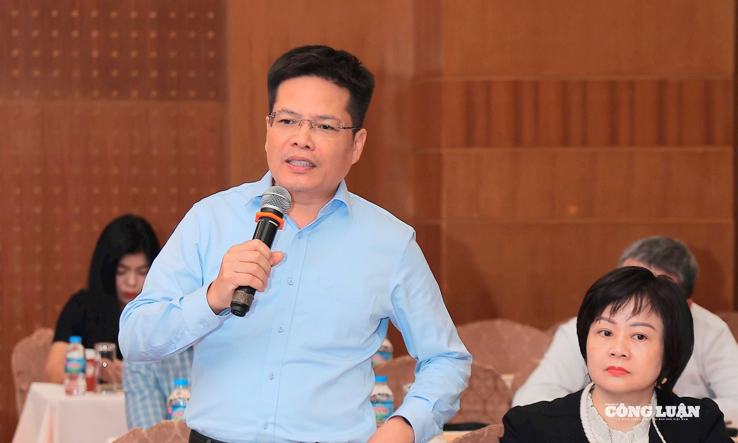 Ông Ngô Văn Hải, Phó Tổng biên tập phụ trách Báo điện tử VTC News. (Ảnh: Đình Trung)