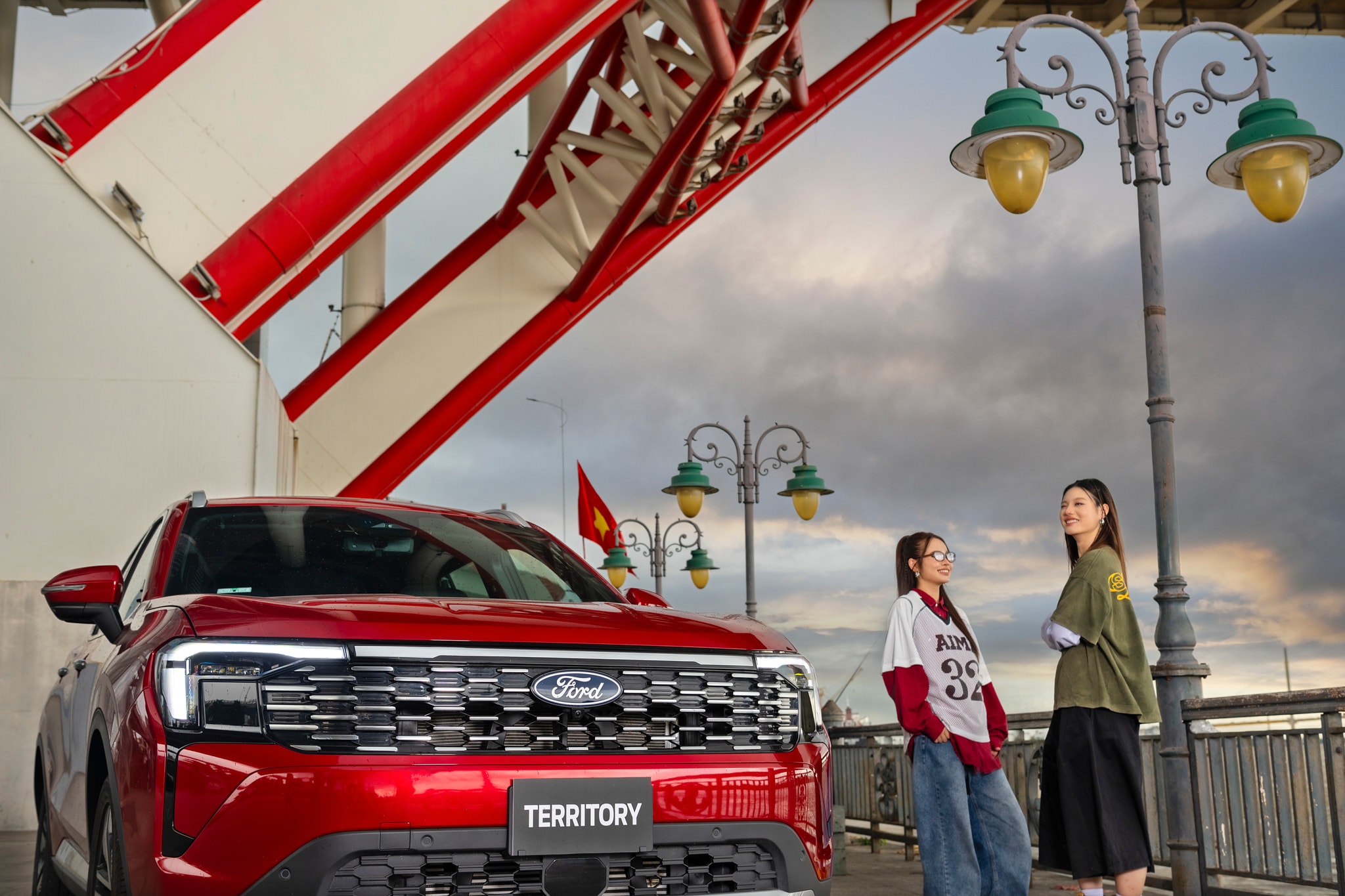 Mẫu xe Ford Territory 2025 vừa ra mắt thị trường hồi giữa tháng 8 - Ảnh: Ford