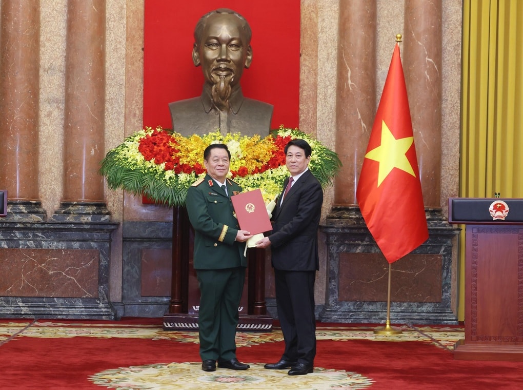 Hình ảnh: Ông Nguyễn Trọng Nghĩa giữ chức Chủ nhiệm Tổng cục Chính trị Quân đội nhân dân Việt Nam số 1