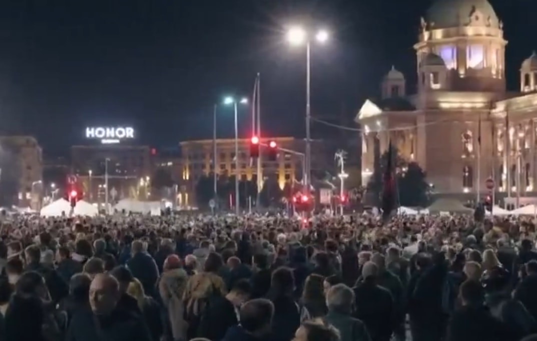 Srbský protest