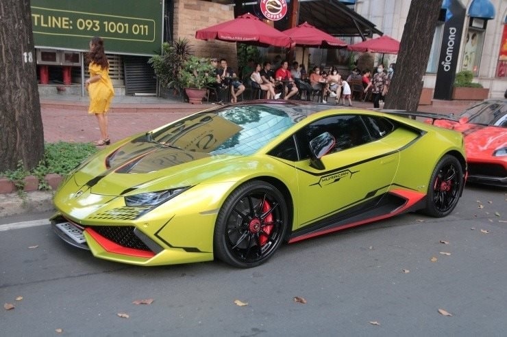 Chiếc xe Lamborghini Huracan LP610-4.