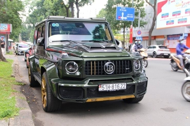 Chiếc SUV Mercedes-AMG G63 Edition One với gói độ Brabus G800.