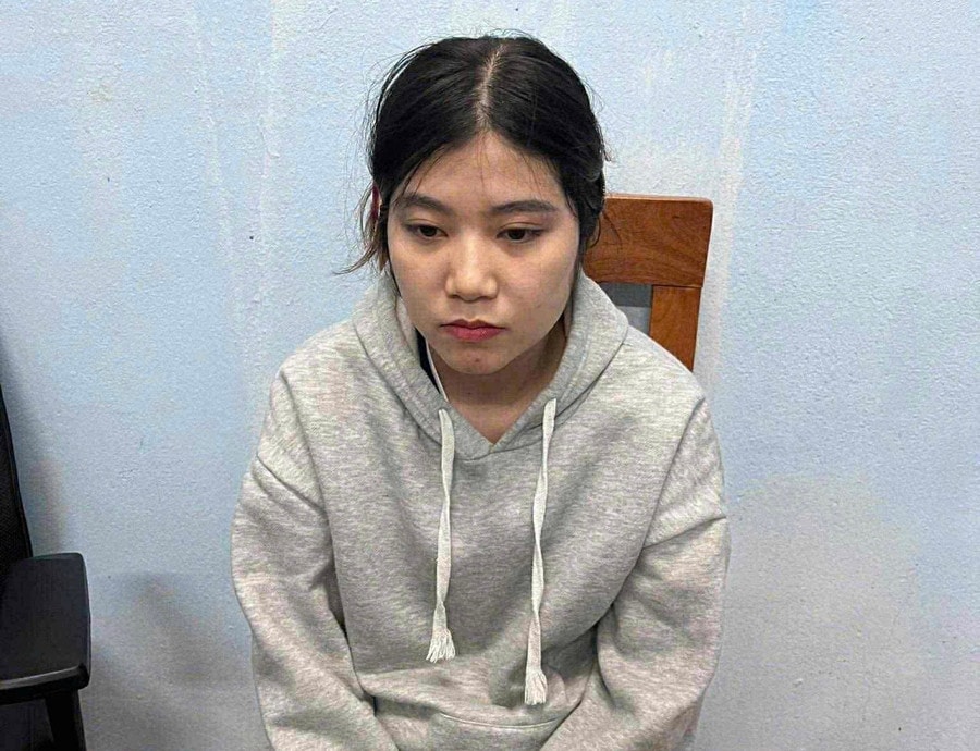 Đối tượng Bùi Thị Thu Hà (ảnh D.H)