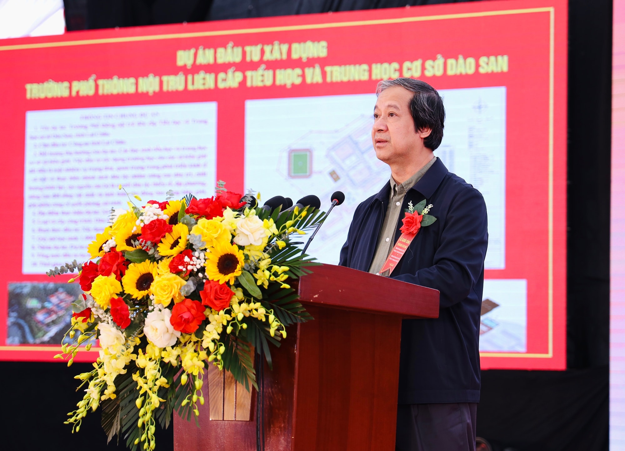 TRỰC TIẾP: Khởi công xây dựng các trường phổ thông nội trú tại các xã biên giới đất liền- Ảnh 12.