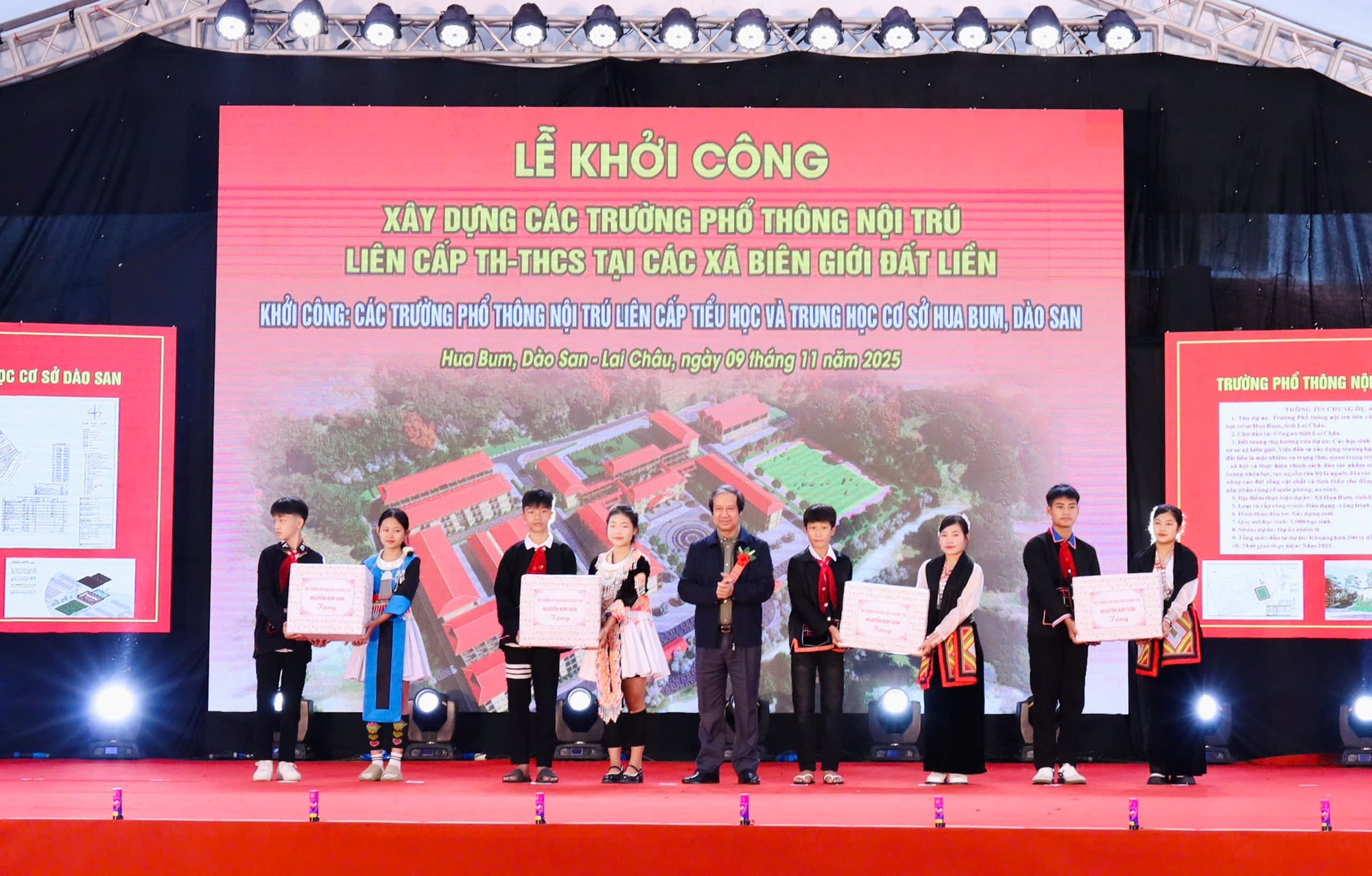 TRỰC TIẾP: Khởi công xây dựng các trường phổ thông nội trú tại các xã biên giới đất liền- Ảnh 13.