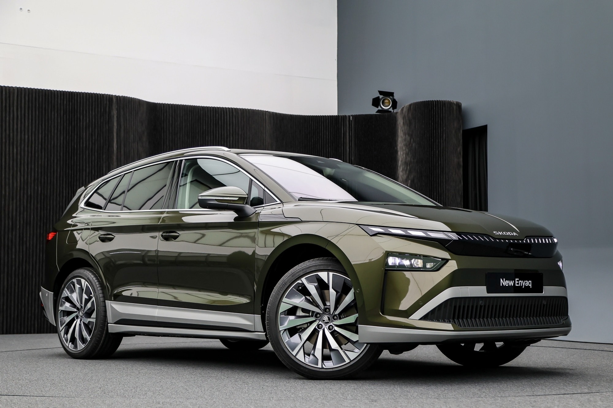 Phiên bản nâng cấp giữa vòng đời Skoda Enyaq 2025 facelift - Ảnh: Skoda