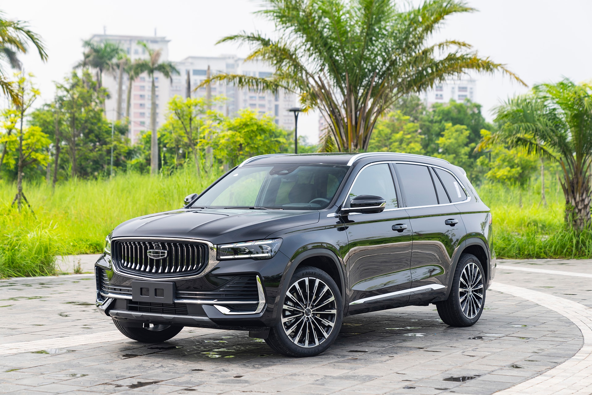 Mẫu xe Geely Monjaro ra mắt thị trường Việt Nam hồi tháng 7/2025 - Ảnh: Tasco