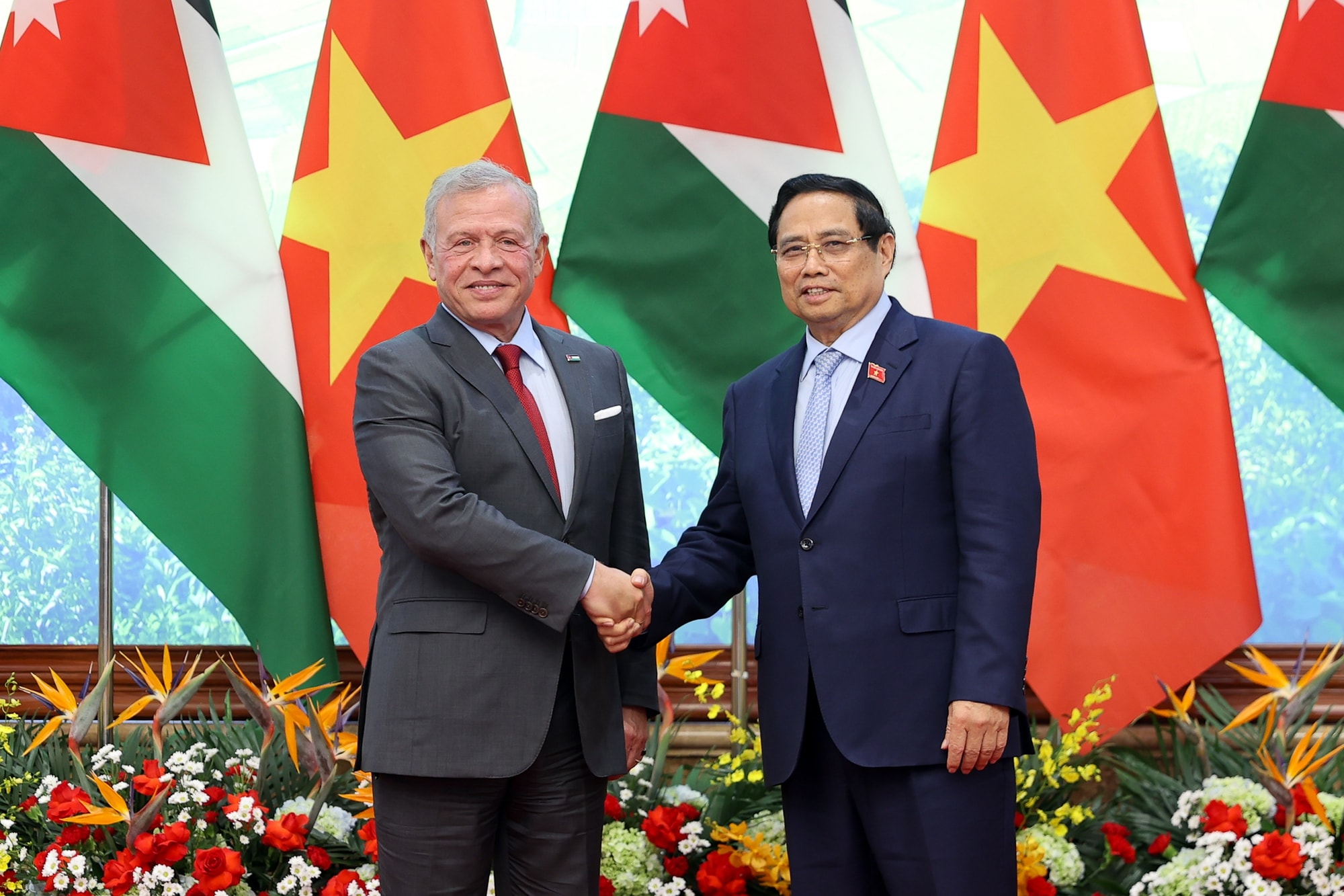 Quốc vương Jordan: Jordan sẵn sàng trở thành cửa ngõ để hàng hóa Việt Nam tiếp cận thị trường Trung Đông- Ảnh 3.