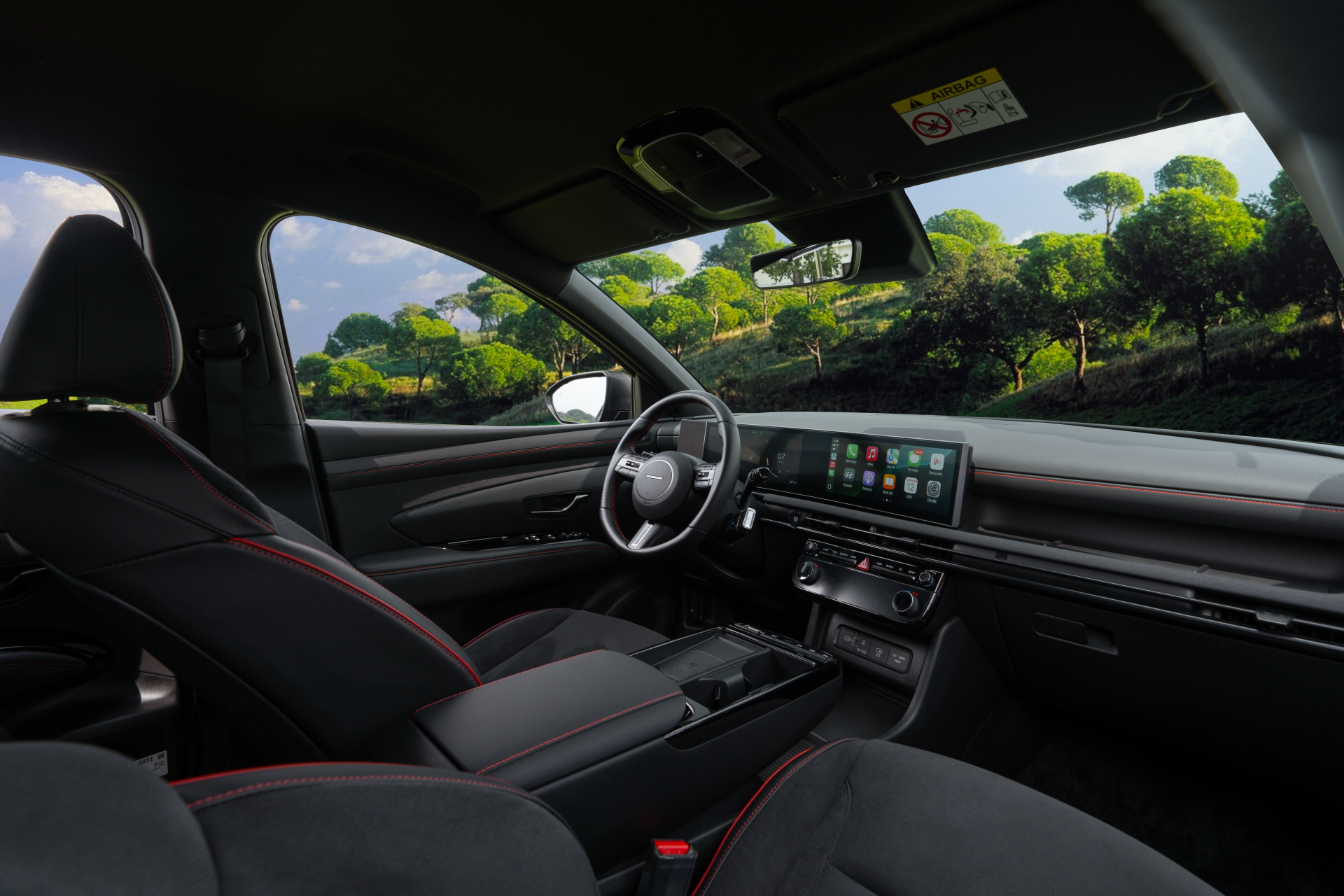 Khoang nội thất hiện đại và tiện nghi của Hyundai Tucson - Ảnh: HTV