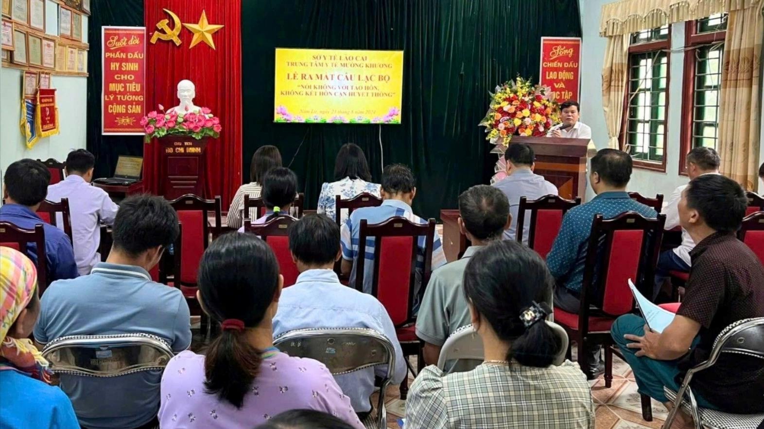 Xã Mường Khương ra mắt câu lạc bộ 