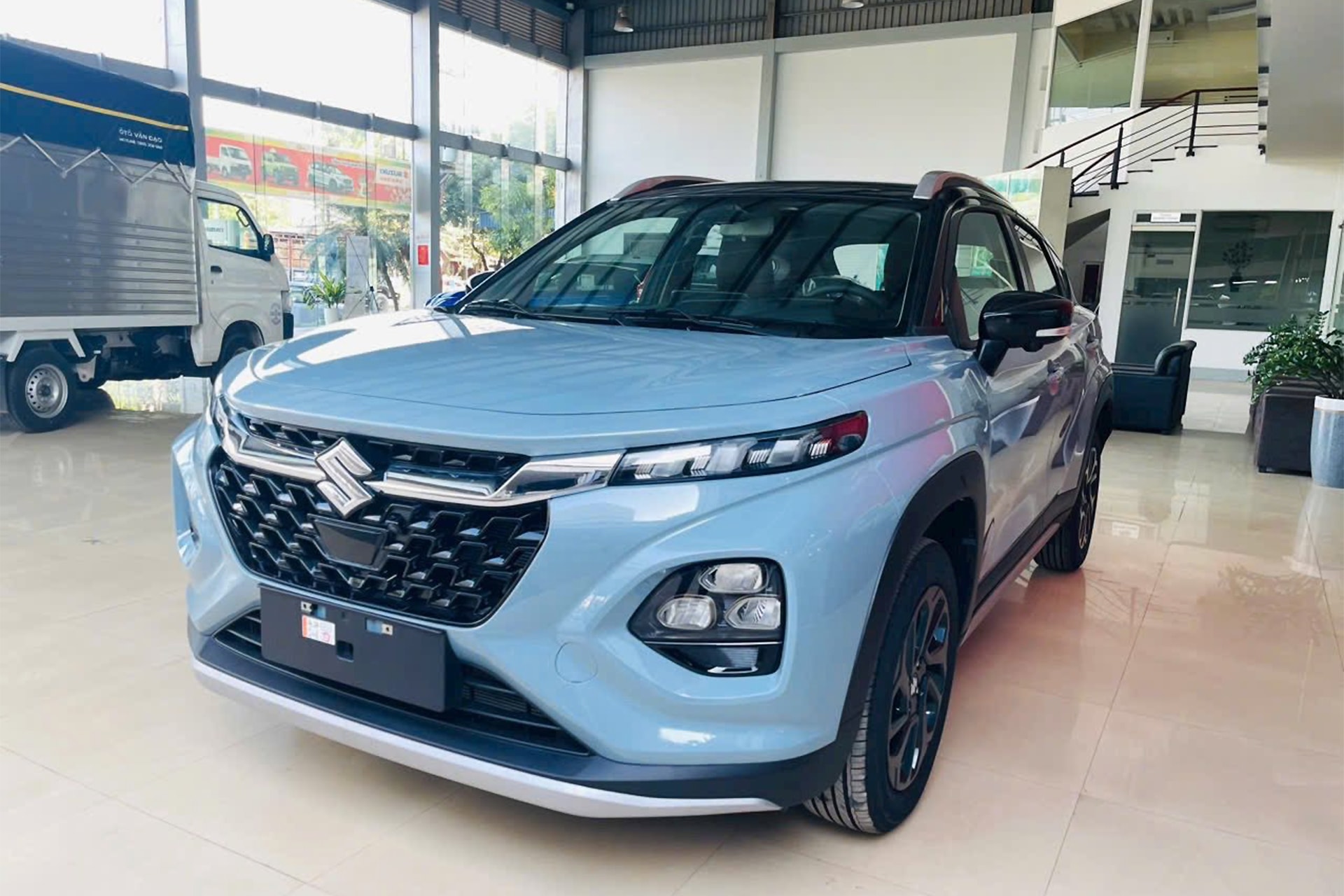 Mẫu xe Suzuki Fronx tại đại lý - Ảnh: Suzuki