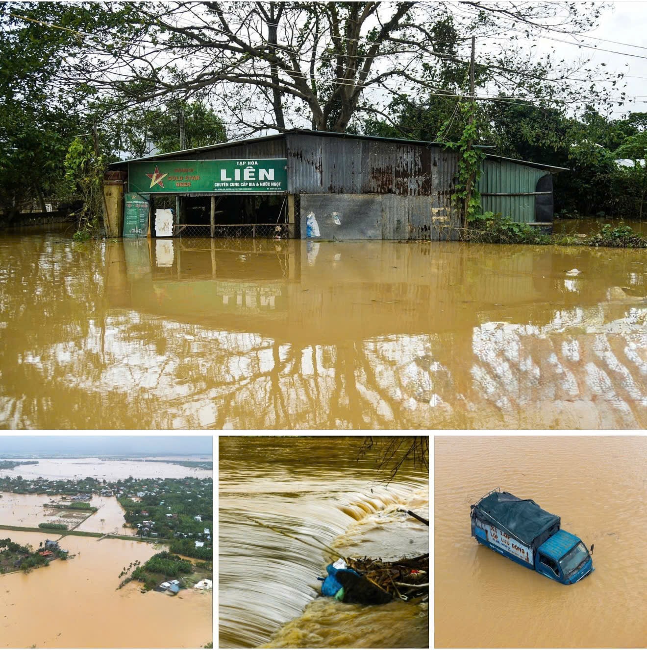 Hình ảnh: Nhà báo với những ngày trong tâm lũ và trái tim không lùi bước số 1
