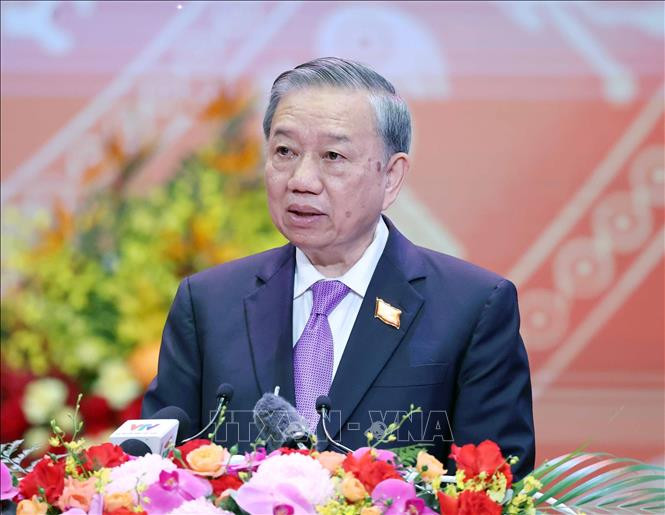 Hình ảnh: 50 năm nước Cộng hòa Dân chủ nhân dân Lào: Bản lĩnh, trí tuệ và những thành tựu mang dấu ấn thời đại số 1