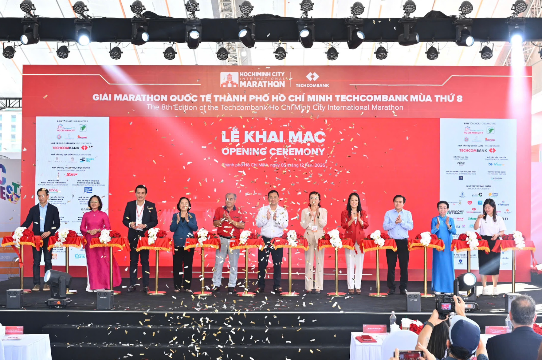Khai mạc Giải Marathon Quốc tế TP HCM Techcombank mùa 8