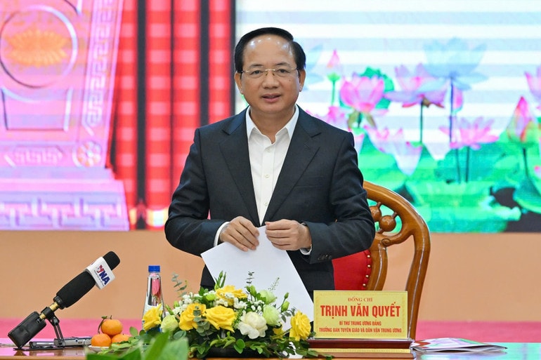 Trưởng Ban Tuyên giáo và Dân vận Trung ương: Báo chí cần tạo dòng chảy thông tin tích cực hướng tới Đại hội XIV