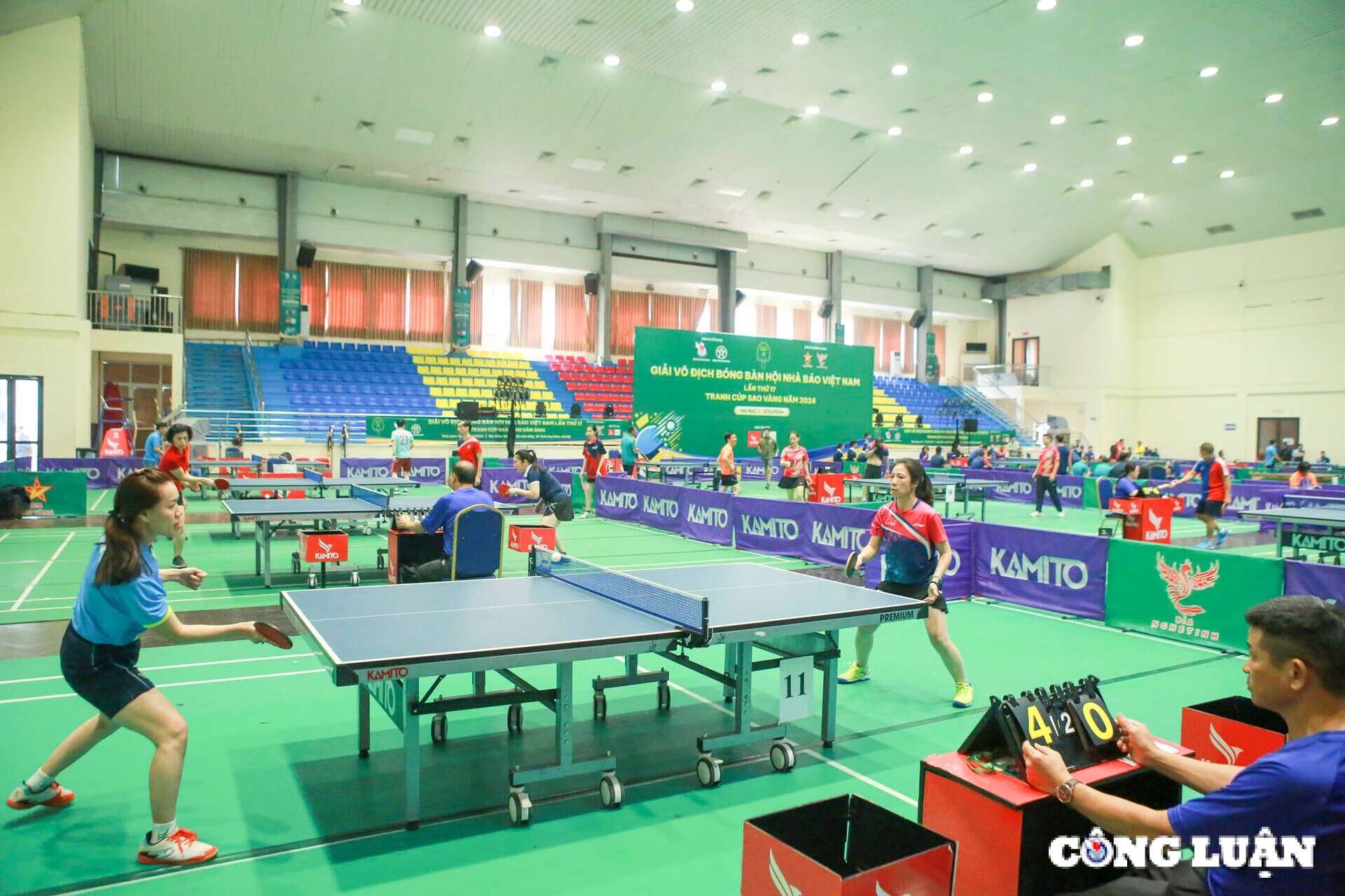 Giải Bóng bàn Cúp Hội Nhà báo Việt Nam 2025: Đồng đội nam – nữ mở màn tranh tài vào sáng mai