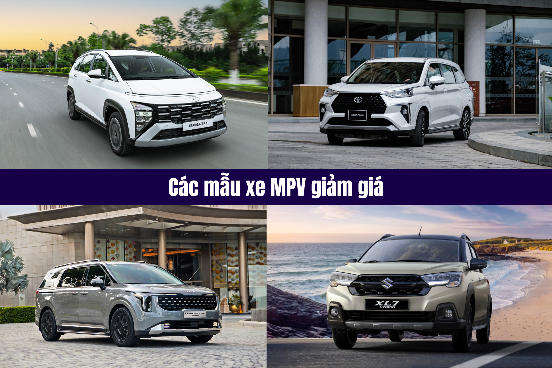 Những mẫu xe MPV đang giảm giá sâu