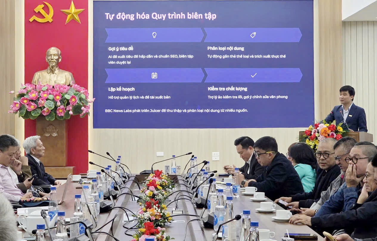 AI trong báo chí: Sáng tạo và giới hạn không thể vượt qua