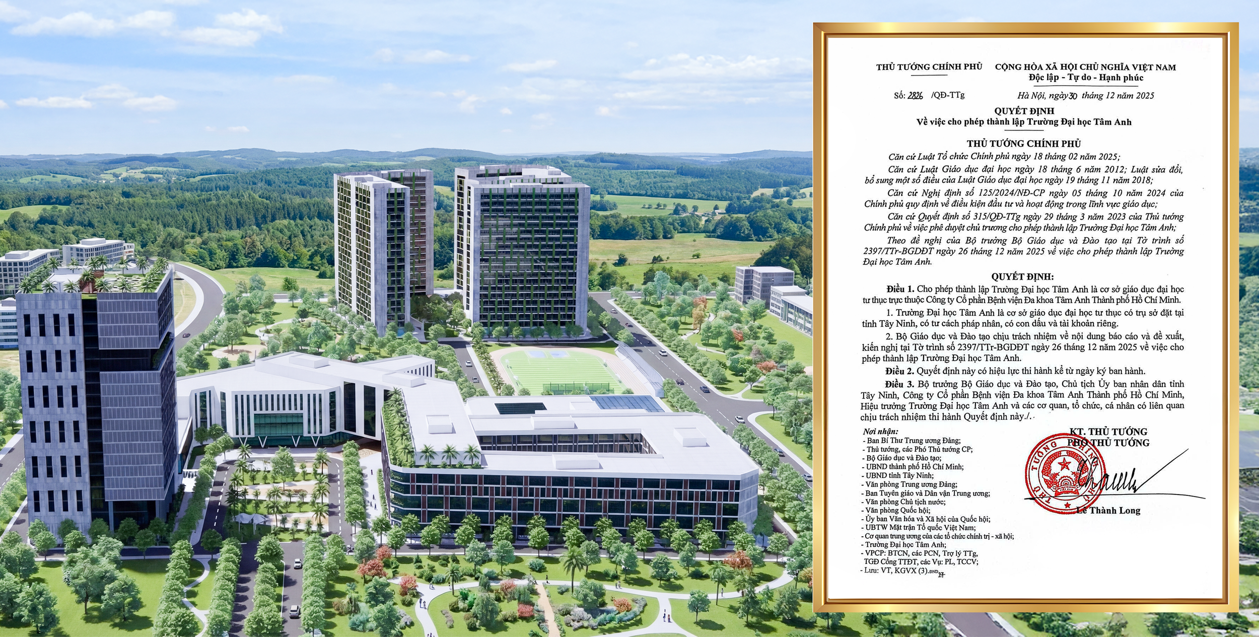 Hình ảnh: Thành lập Trường Đại học Tâm Anh đào tạo đa ngành, dự kiến tuyển sinh năm 2027 số 1