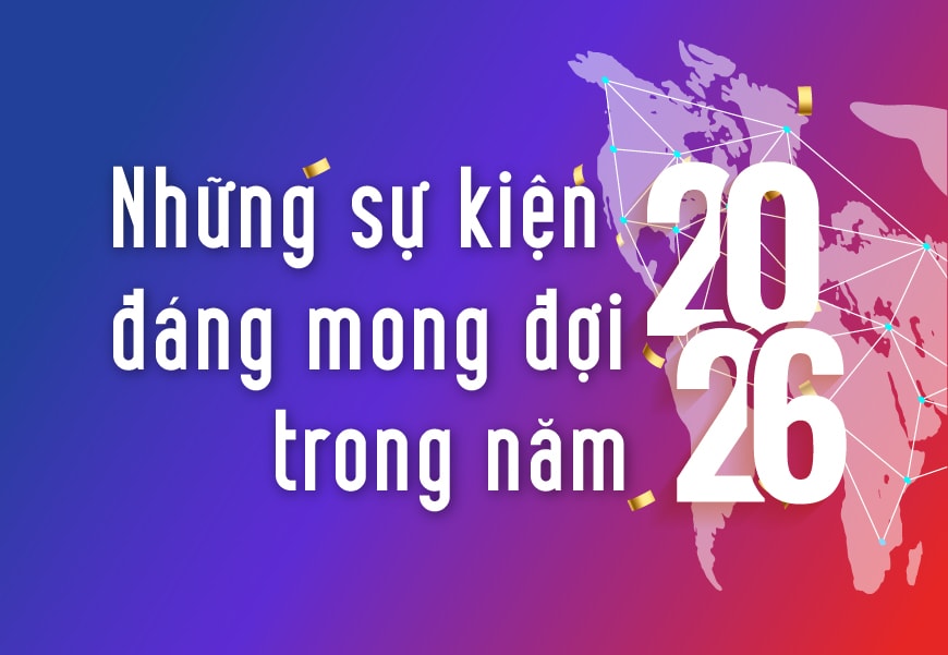Những sự kiện đáng mong đợi trong năm 2026