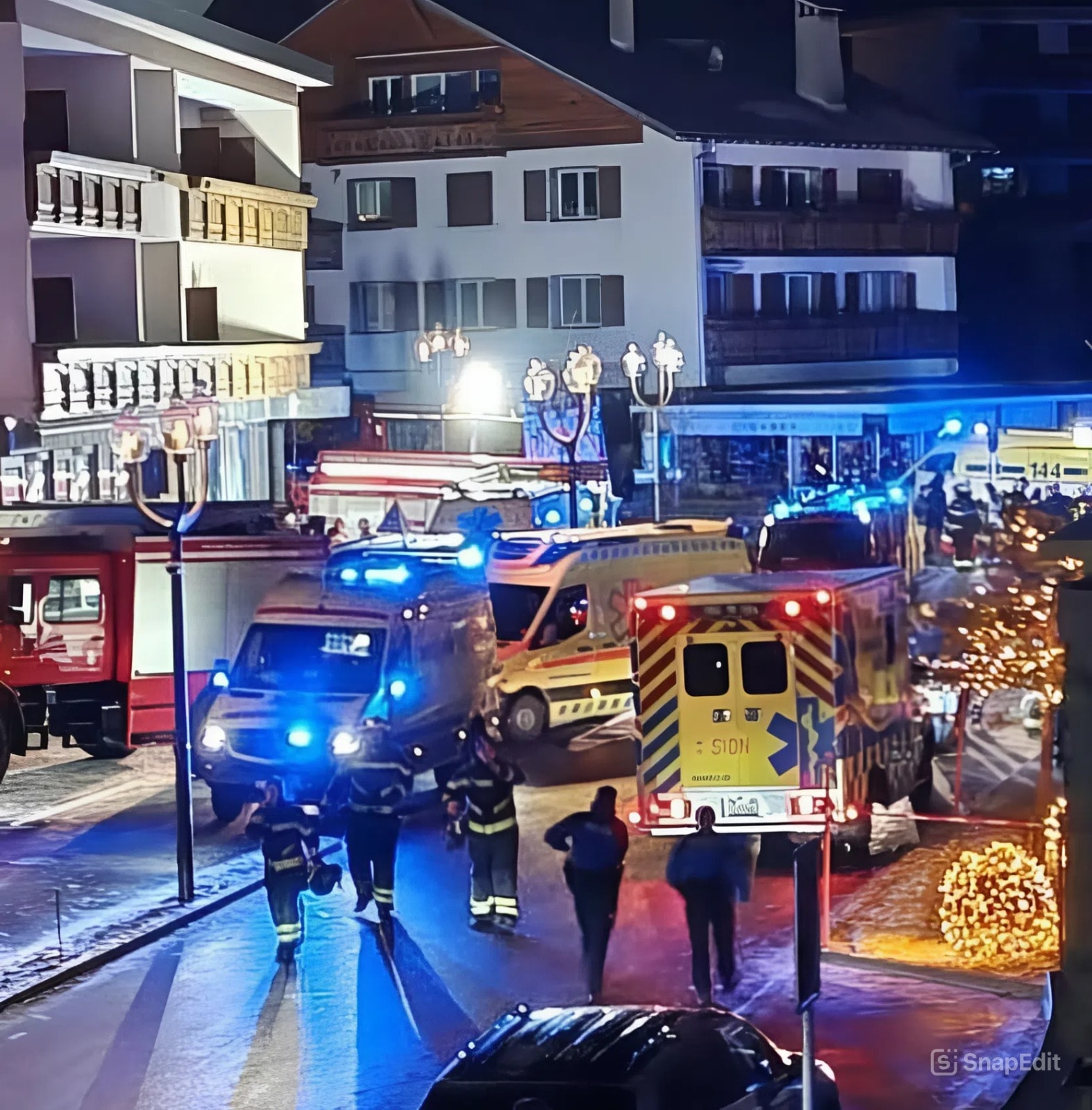 Cập nhật vụ cháy quán bar Thụy Sĩ: Số người thiệt mạng tăng lên 40, ít nhất 115 người bị thương