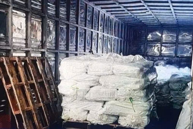 Thịt lợn nhiễm bệnh bị thu giữ trong vụ án ở Hải Phòng