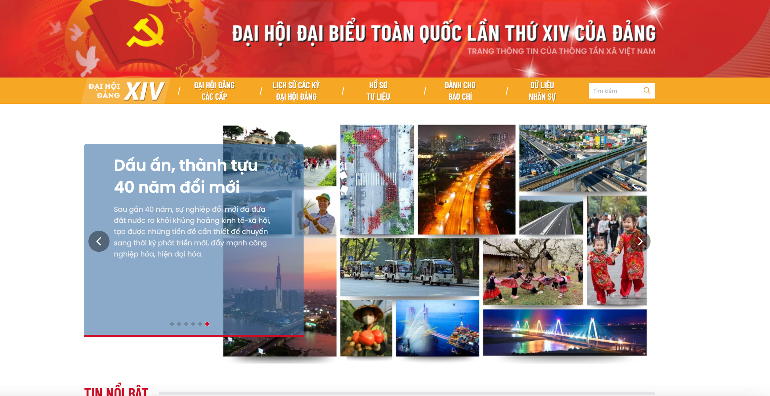 Hình ảnh: Chuyên trang của các cơ quan báo chí trung ương về Đại hội XIV: Chuyên sâu, hiện đại và tương tác rộng mở số 5