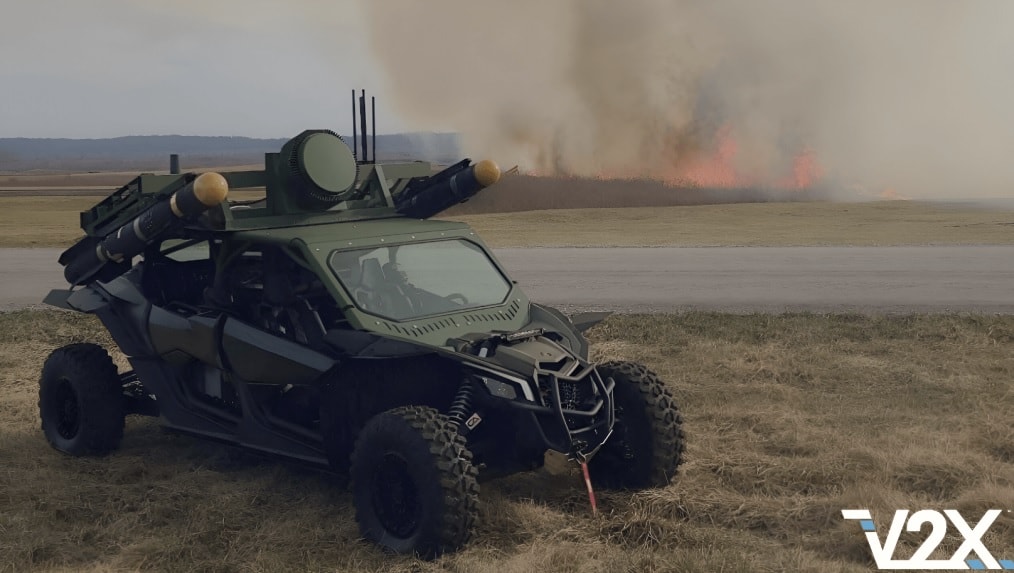 Ukraine tung 'thợ săn' UAV cải tiến từ xe địa hình mang tên lửa Hellfire