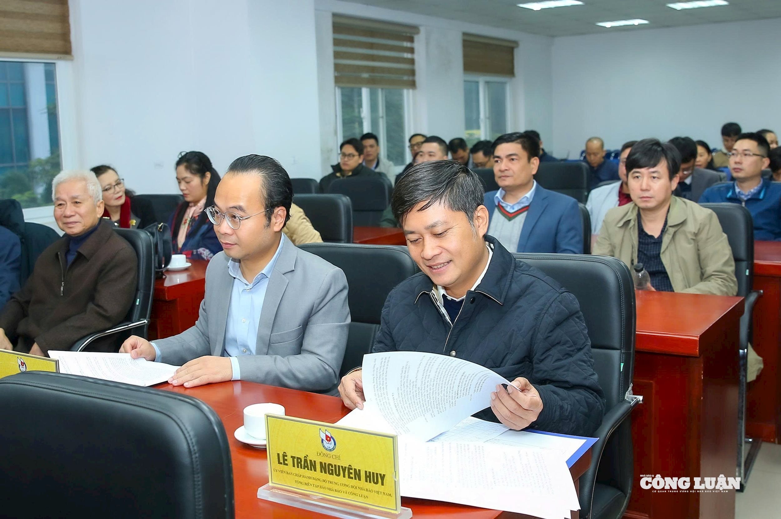 Hình ảnh: Công bố Quyết định chỉ định Bí thư Đảng ủy Trung ương Hội Nhà báo Việt Nam số 6