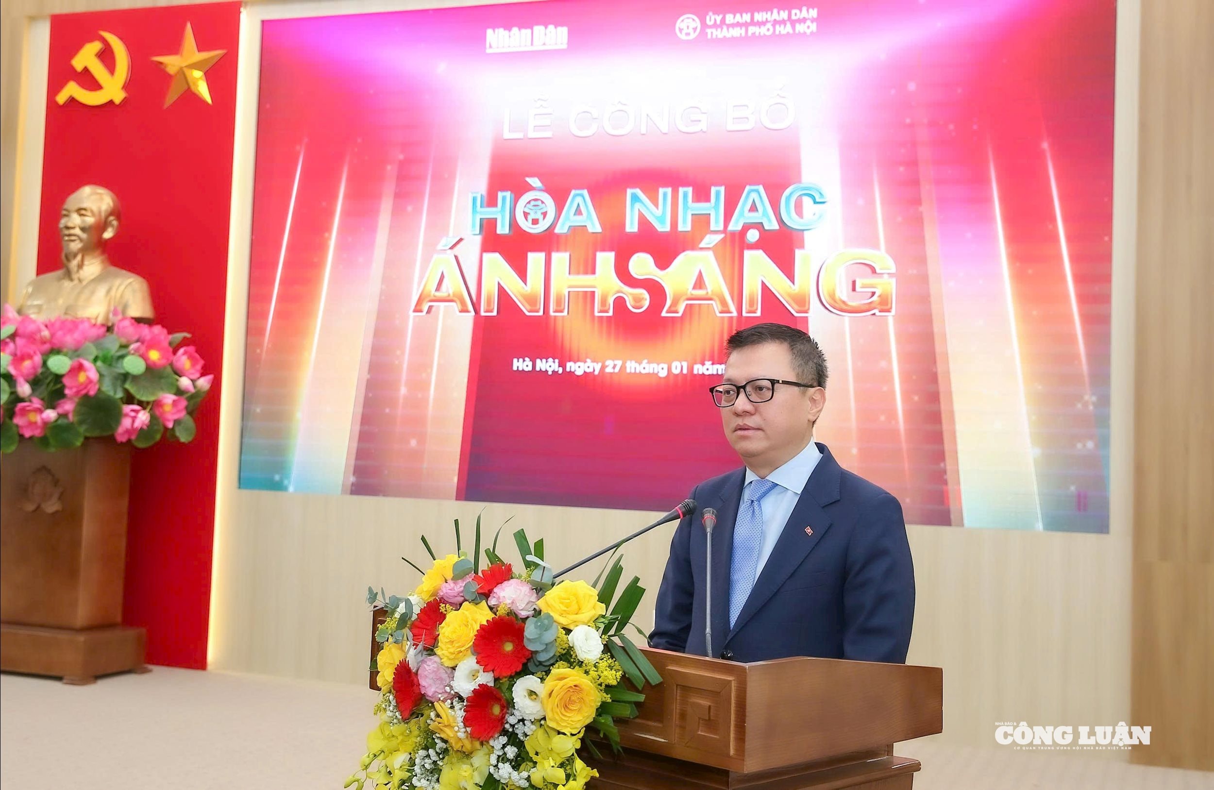 Hòa nhạc Ánh sáng – Chào năm mới 2026: Điểm nhấn văn hóa nghệ thuật đặc biệt đón Xuân Bính Ngọ - ảnh 2 Hình ảnh: Hòa nhạc Ánh sáng – Chào năm mới 2026: Điểm nhấn văn hóa nghệ thuật đặc biệt đón Xuân Bính Ngọ số 2