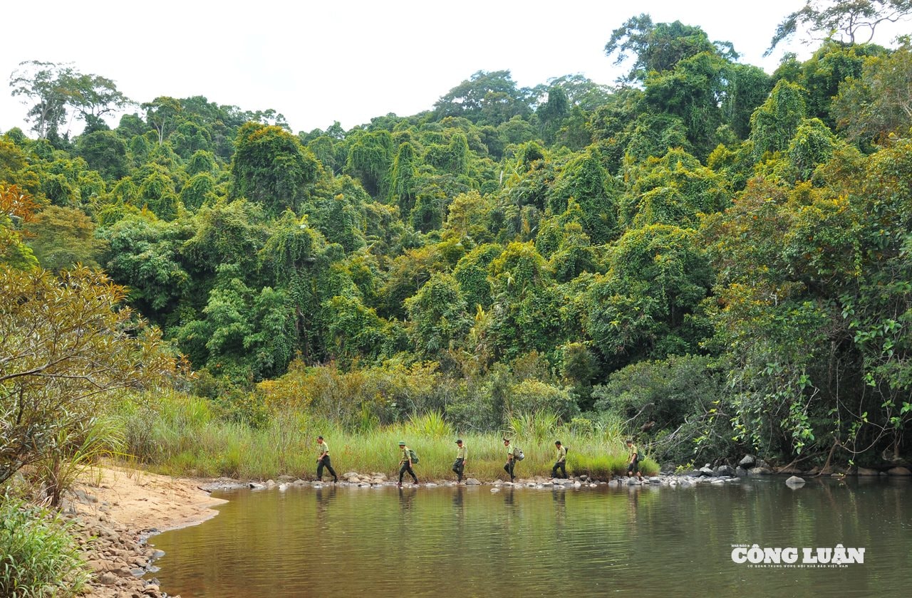 4. Khu dự trữ sinh quyển Cao Nguyên Kon Hà Nừng được UNESCO công nhận cũng là áp lực cho lực lượng trong cuộc chiến bảo vệ rừng (Ảnh Kiểm lâm Gia Lai).