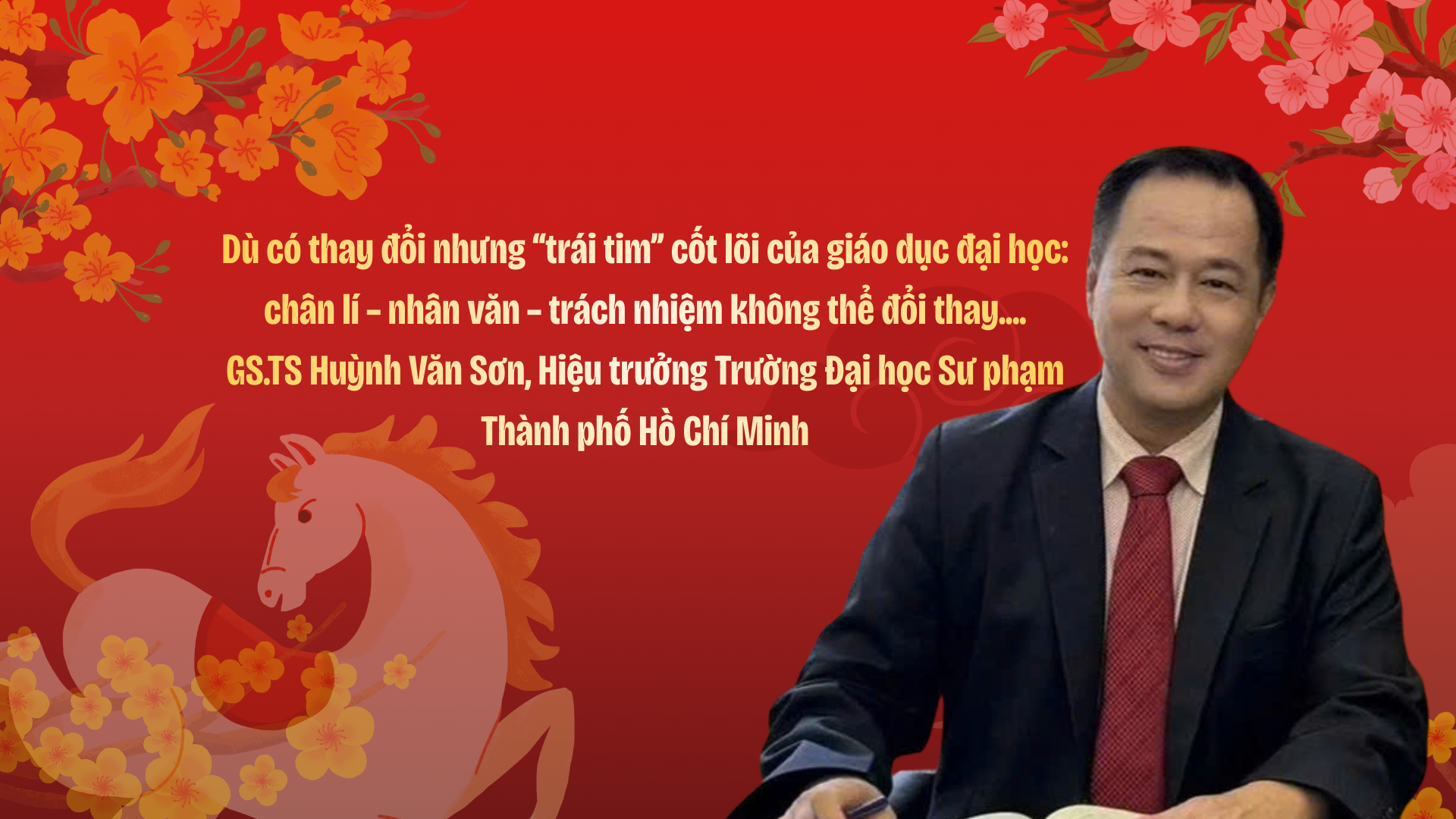 Đỏ Vàng Hiện Đại Năm Mới Phông Nền