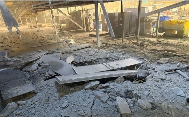 روسیه به کارخانه بیسکویت اورئو حمله کرد.