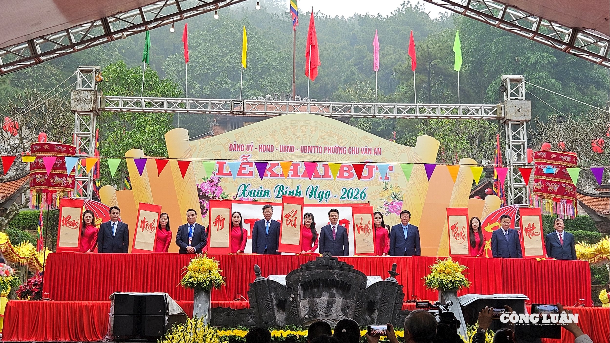 Hải Phòng: Khai bút Xuân Bính Ngọ 2026 tại phường Chu Văn An