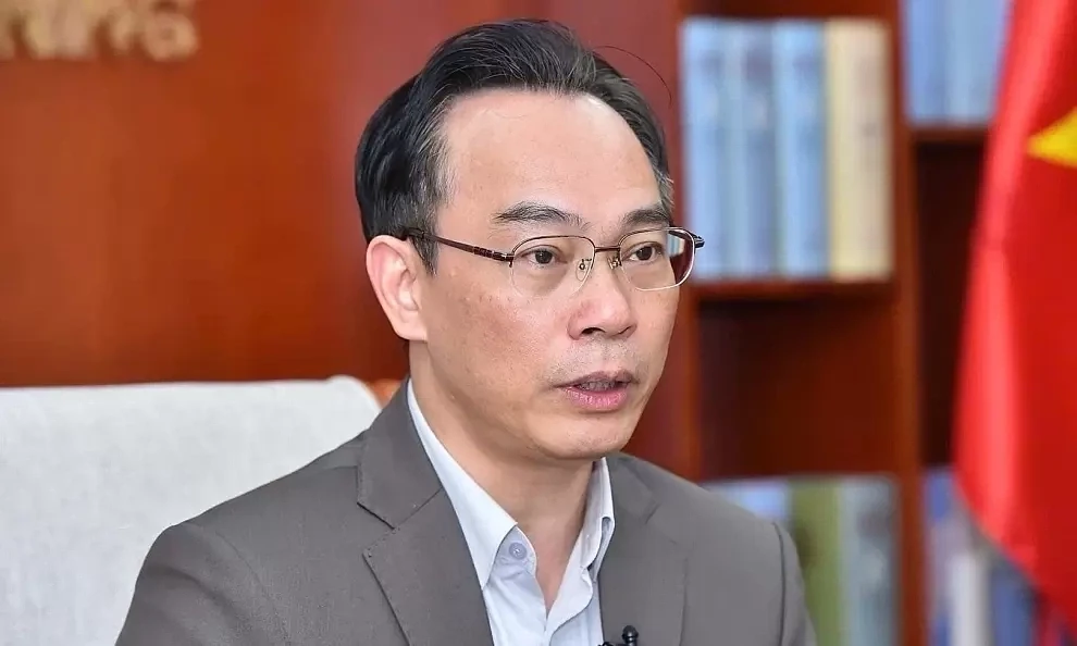 Quyền Bộ trưởng Bộ Giáo dục & Đào tạo Hoàng Minh Sơn. Ảnh: Trần Hiệp