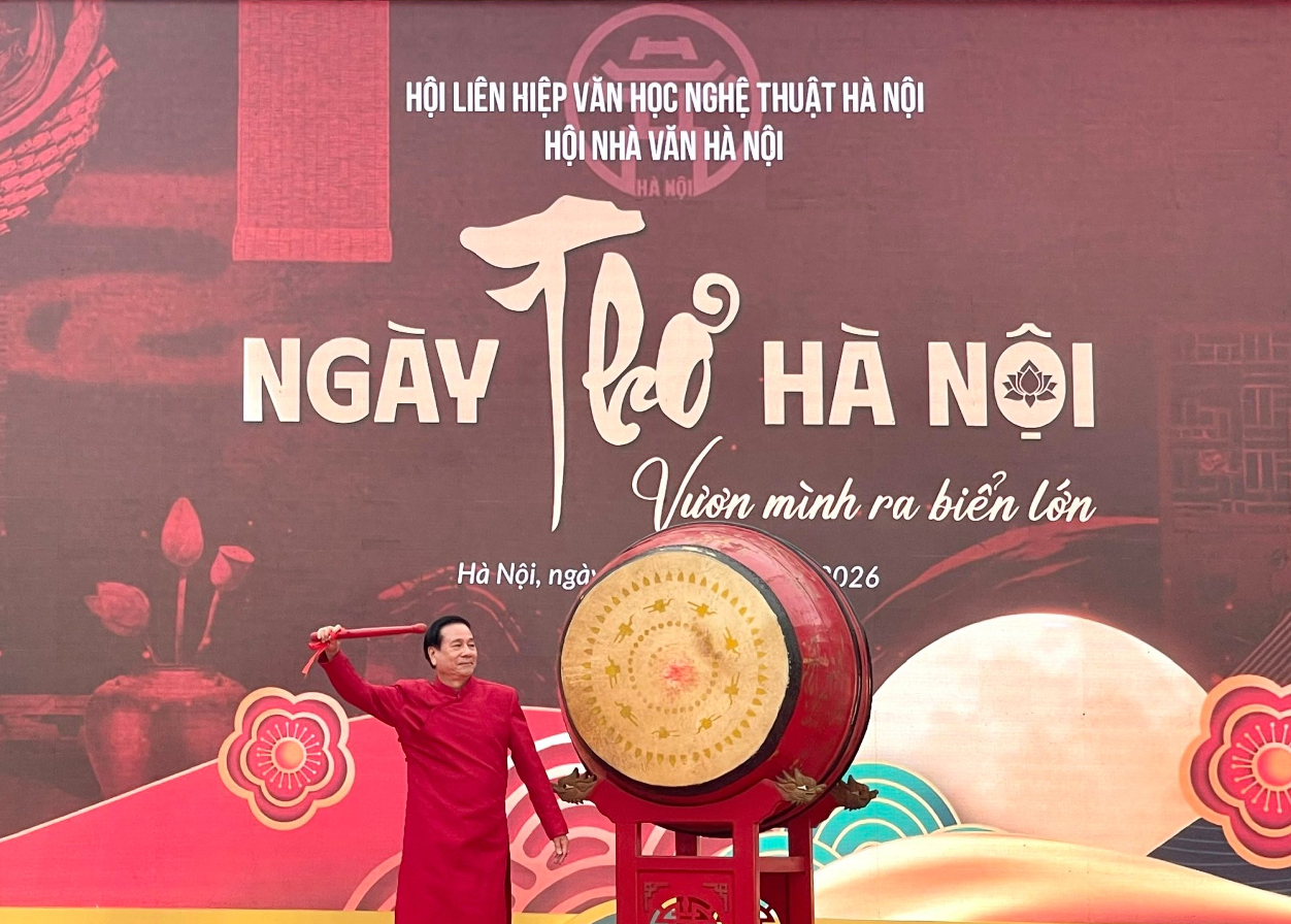 Khai mạc Ngày thơ Hà Nội tại Văn Miếu - Quốc Tử Giám