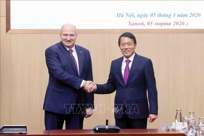 Hình ảnh: Thúc đẩy hợp tác giữa Bộ Công an Việt Nam và Bộ Tình trạng khẩn cấp Liên bang Nga số 3