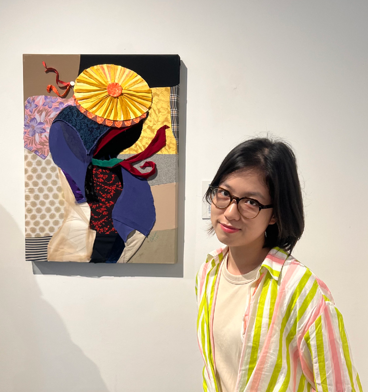 L'artista sordo Duong Linh Dan. Foto: thethaovanhoa