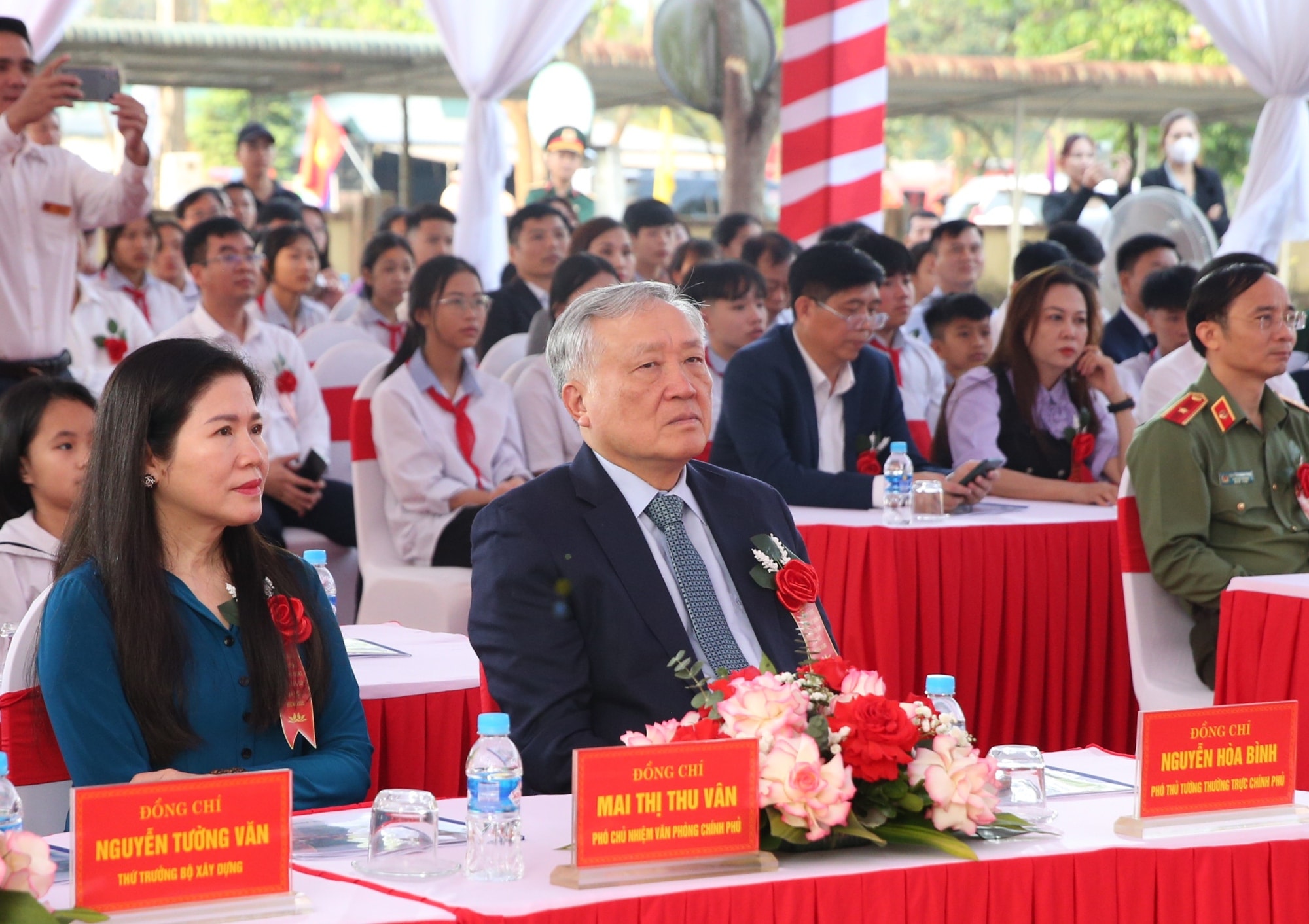 Hình ảnh: Tổng Bí thư Tô Lâm dự Lễ khởi công đồng loạt các trường nội trú liên cấp vùng biên giai đoạn 2 số 4