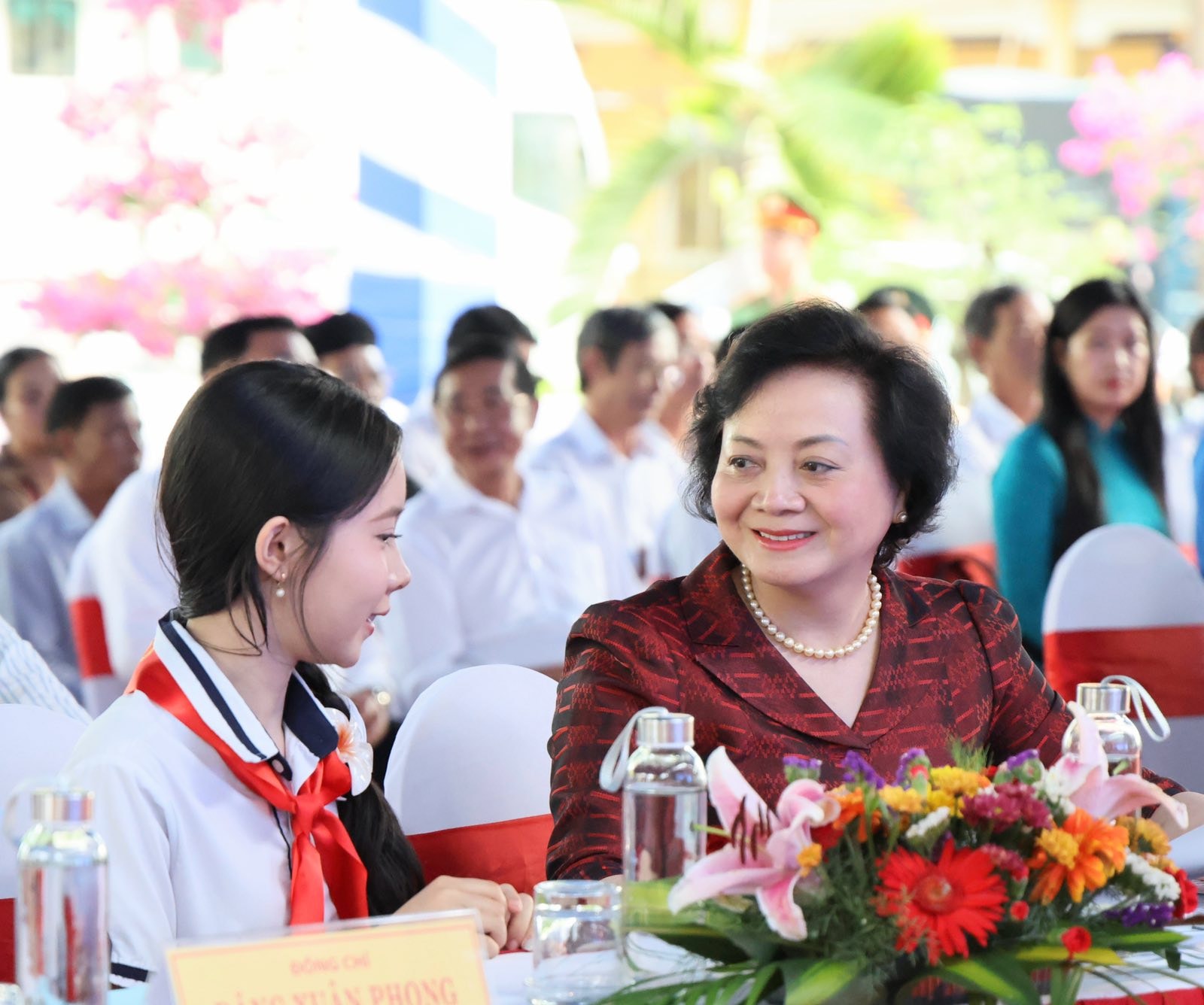 Hình ảnh: Tổng Bí thư Tô Lâm dự Lễ khởi công đồng loạt các trường nội trú liên cấp vùng biên giai đoạn 2 số 5