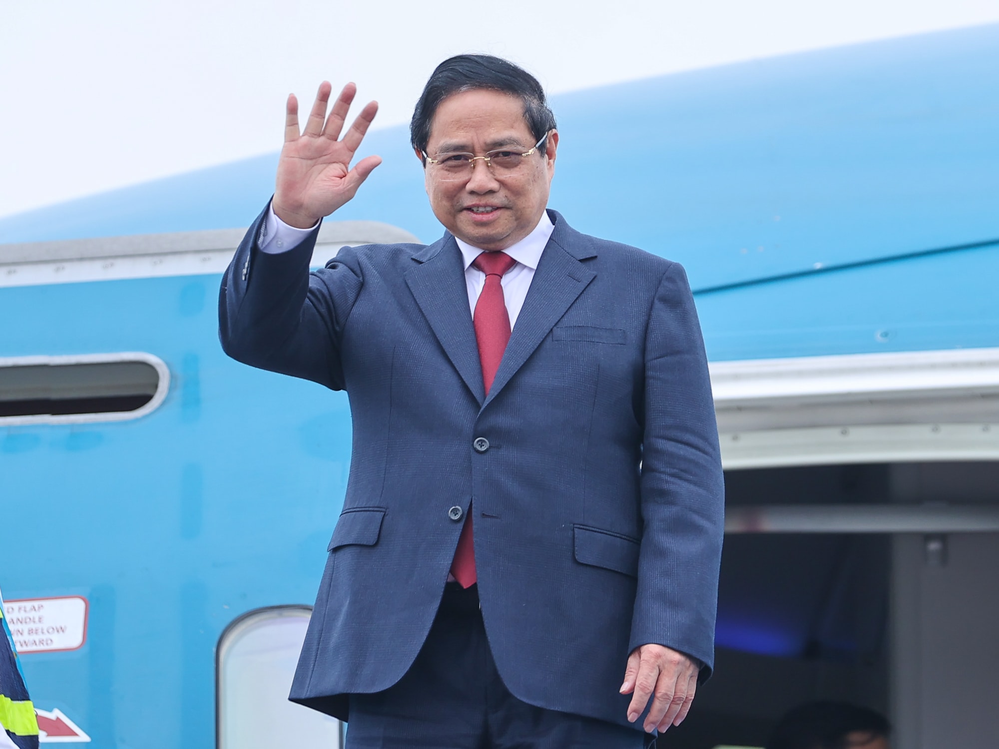 Thủ tướng Phạm Minh Chính về tới Hà Nội, kết thúc tốt đẹp chuyến thăm chính thức Liên bang Nga- Ảnh 1.