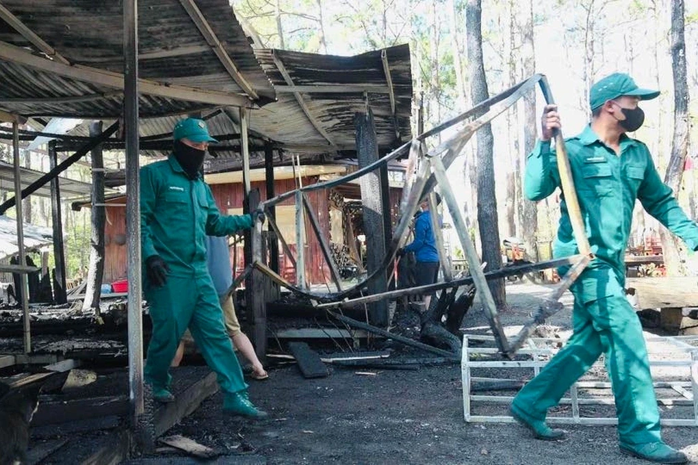 Quảng Ngãi: Khu kinh tế đêm Măng Đen dừng hoạt động sau vụ cháy