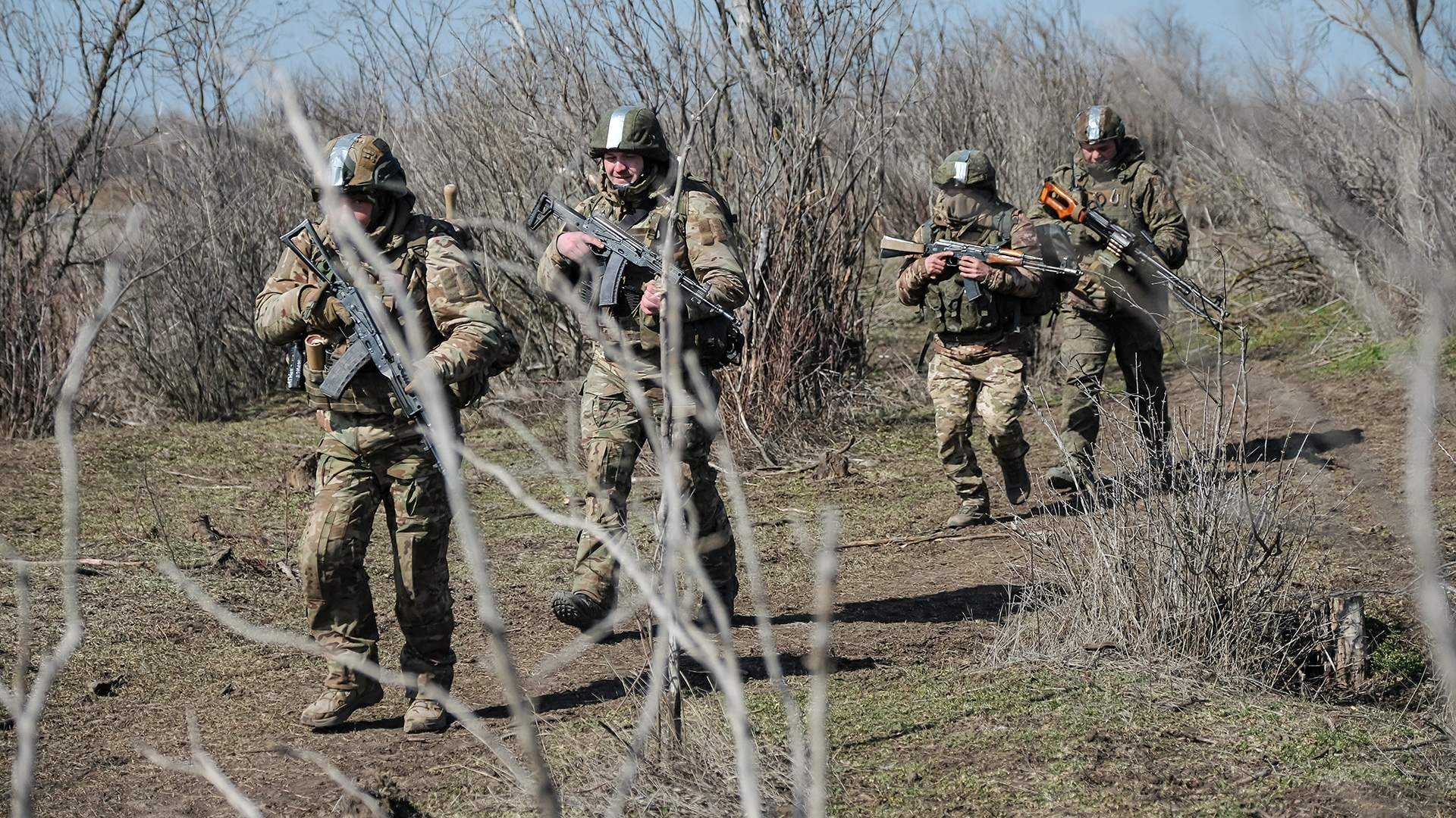 Kementerian Pertahanan Rusia mengumumkan pada 1 April bahawa unit Pasukan Petugas Barat telah mengambil alih sepenuhnya wilayah Lugansk di timur Ukraine. (Foto: RIA Novosti)