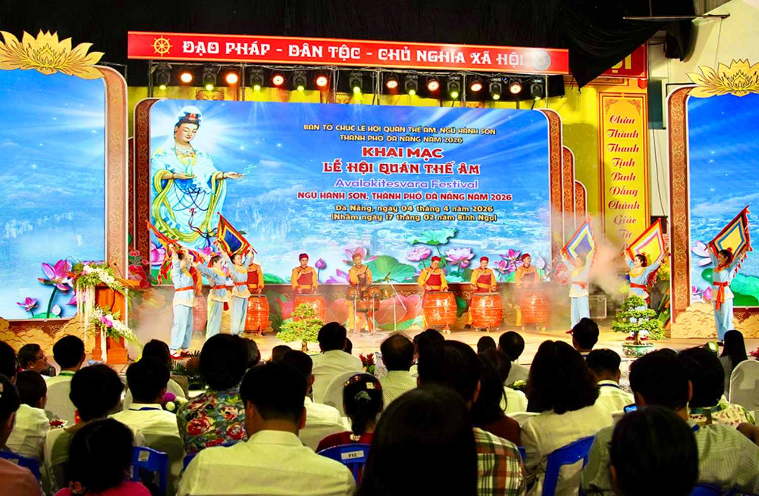 Đà Nẵng rộn ràng khai hội Quán Thế Âm - Ngũ Hành Sơn 2026